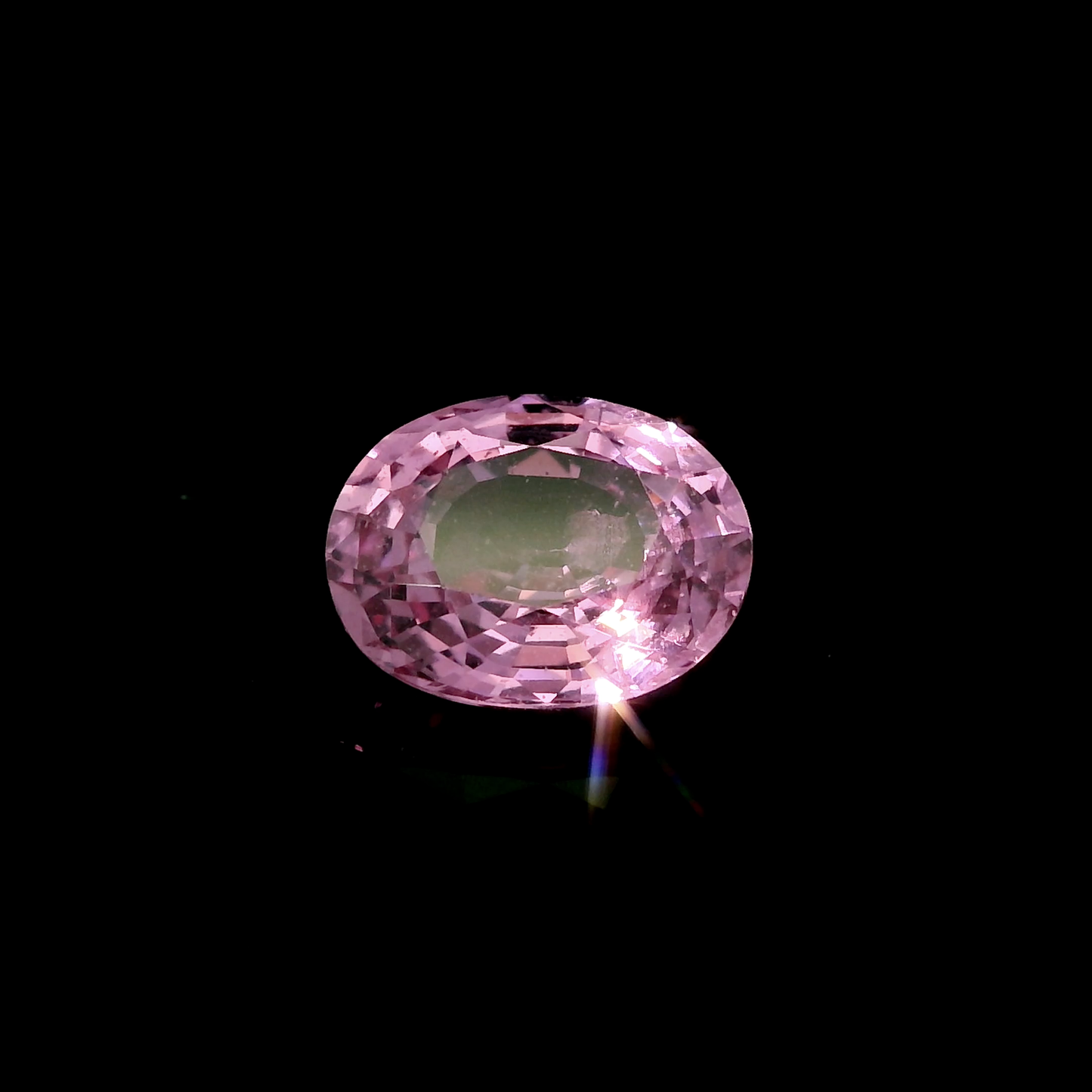 NATURAL OVAL PINK SAPPHIRE