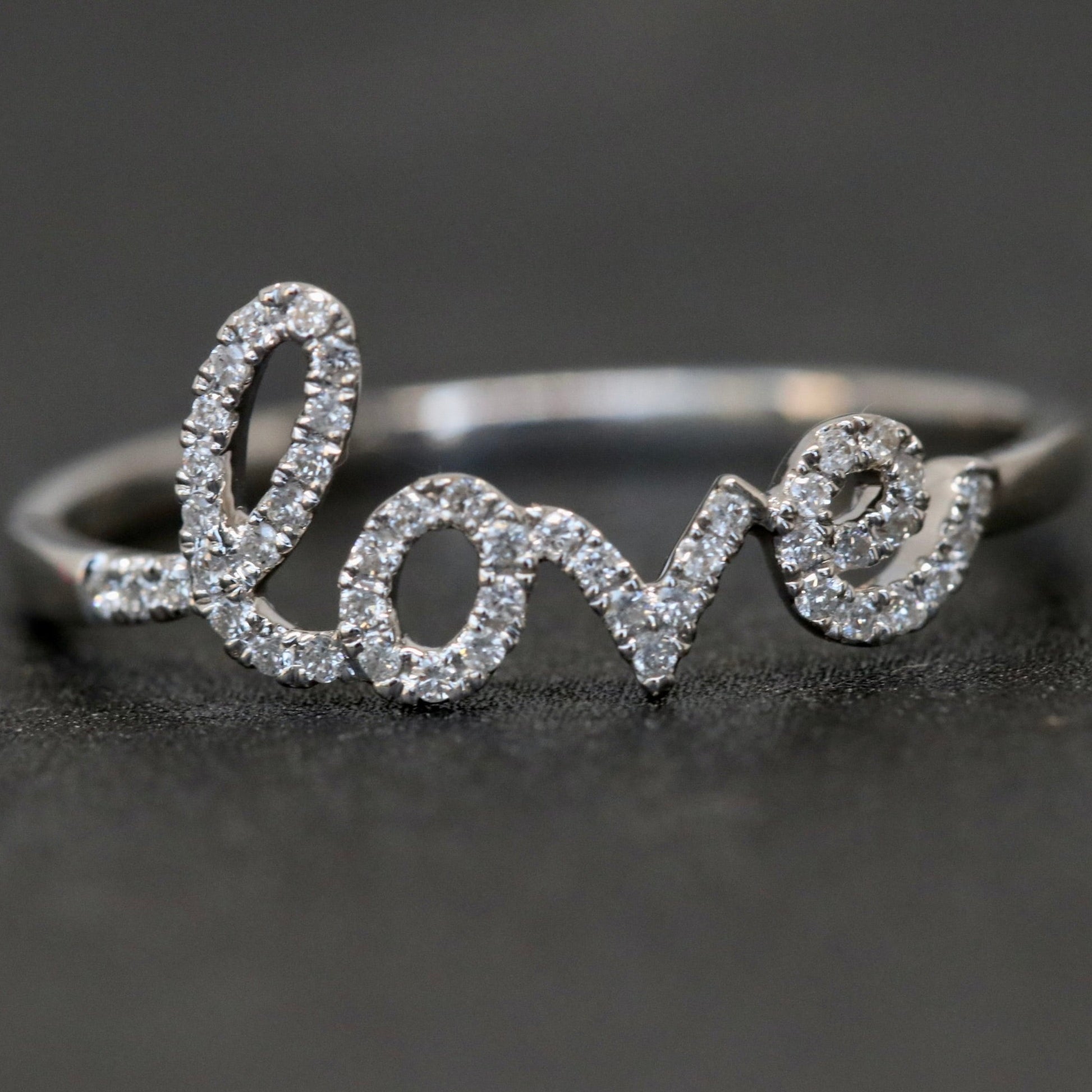 Diamond Lov Ring