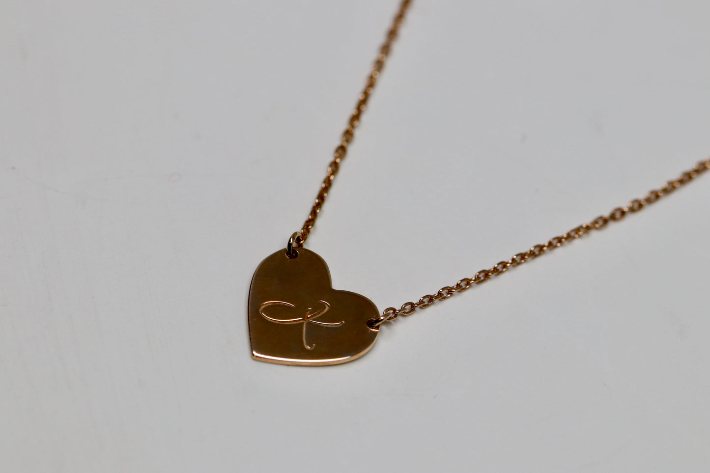 Personalized Heart Pendant