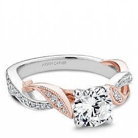 Shared Prong Engagement Ring B298-01WRM
