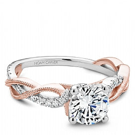 Shared Prong Engagement Ring B330-01WRM