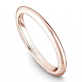 Plain Slim Rose Gold Stackable STE2-2RM