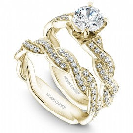 Shared Prong Engagement Ring B059-01YM