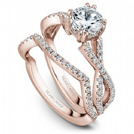 Infinity wedding set