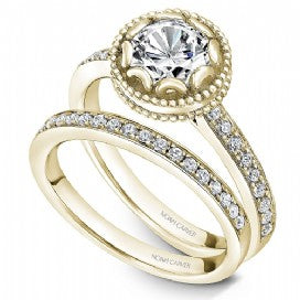 Shared Prong Engagement Ring R003-01WM