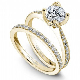Shared Prong Engagement Ring B019-01YM