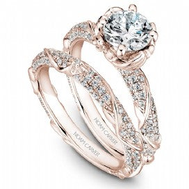 Shared Prong Engagement Ring B081-02RM
