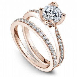 Shared Prong Engagement Ring B019-01RM
