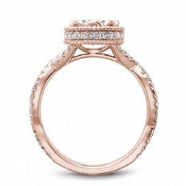 Shared Prong Engagement Ring R015-01RM