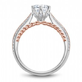 Shared Prong Engagement Ring B320-01WRM