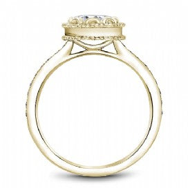 Shared Prong Engagement Ring R003-01WM