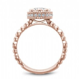 Channel Set Engagement Ring R014-01RM