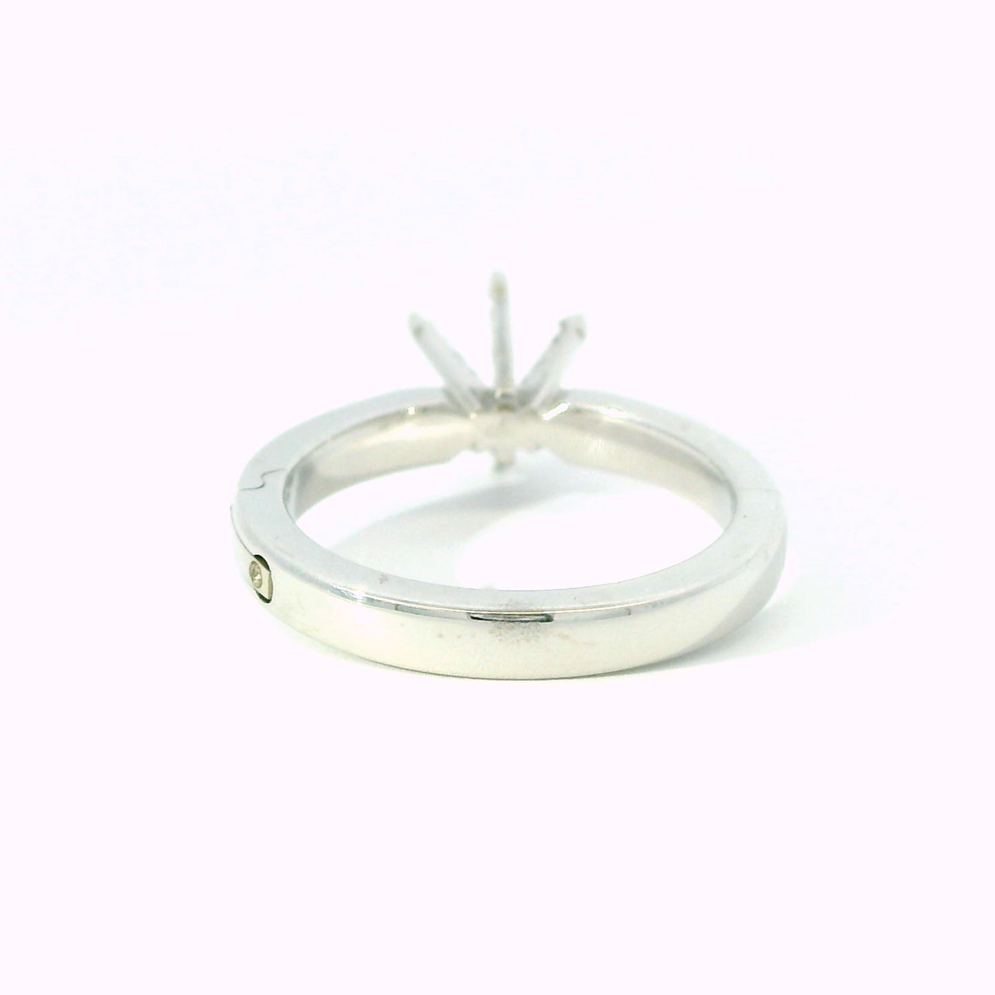 Classic Six-Prong Solitaire Engagement Ring Setting