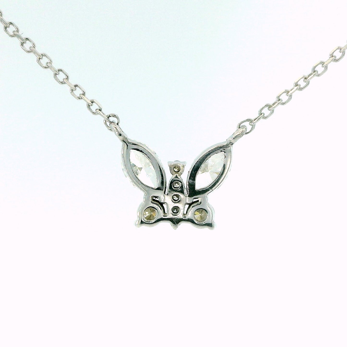 Marquise Diamond Butterfly Necklace