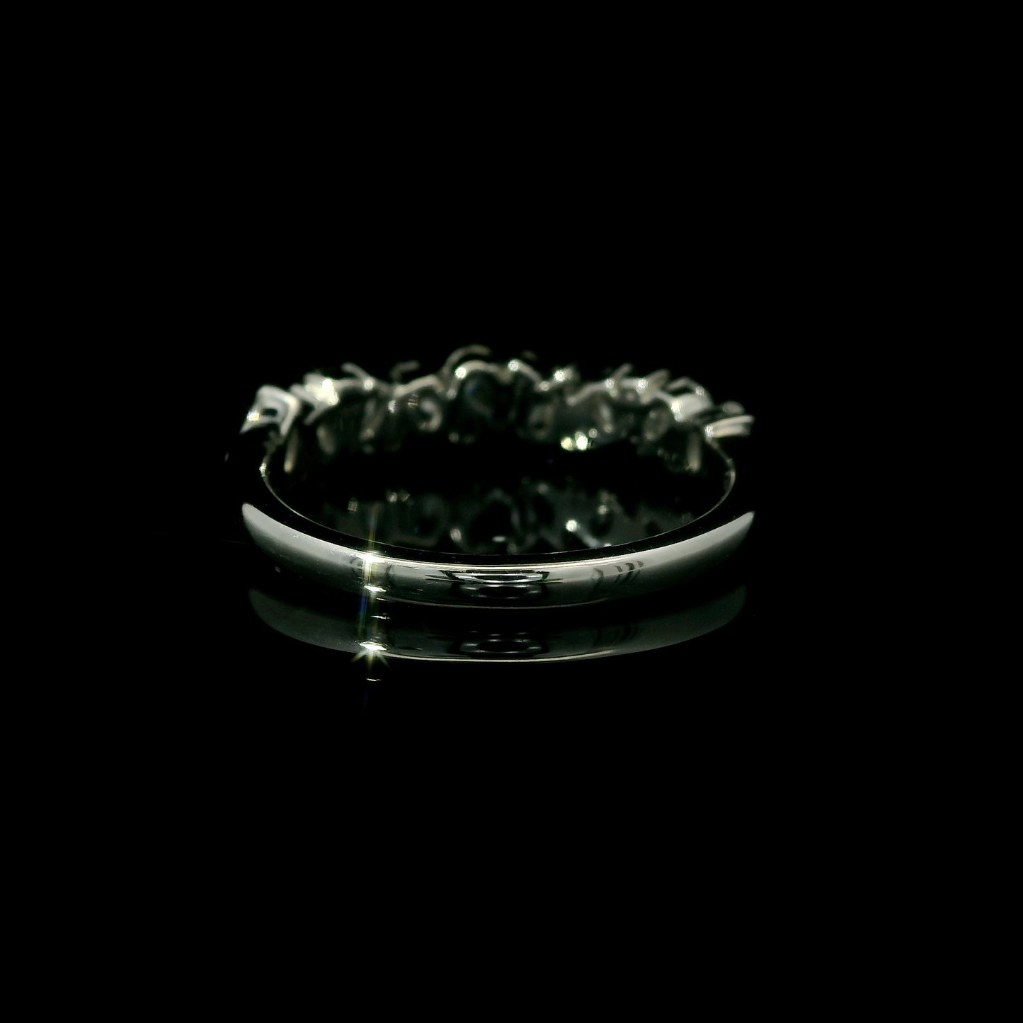 14K Gold Mixed Shape Diamond Band