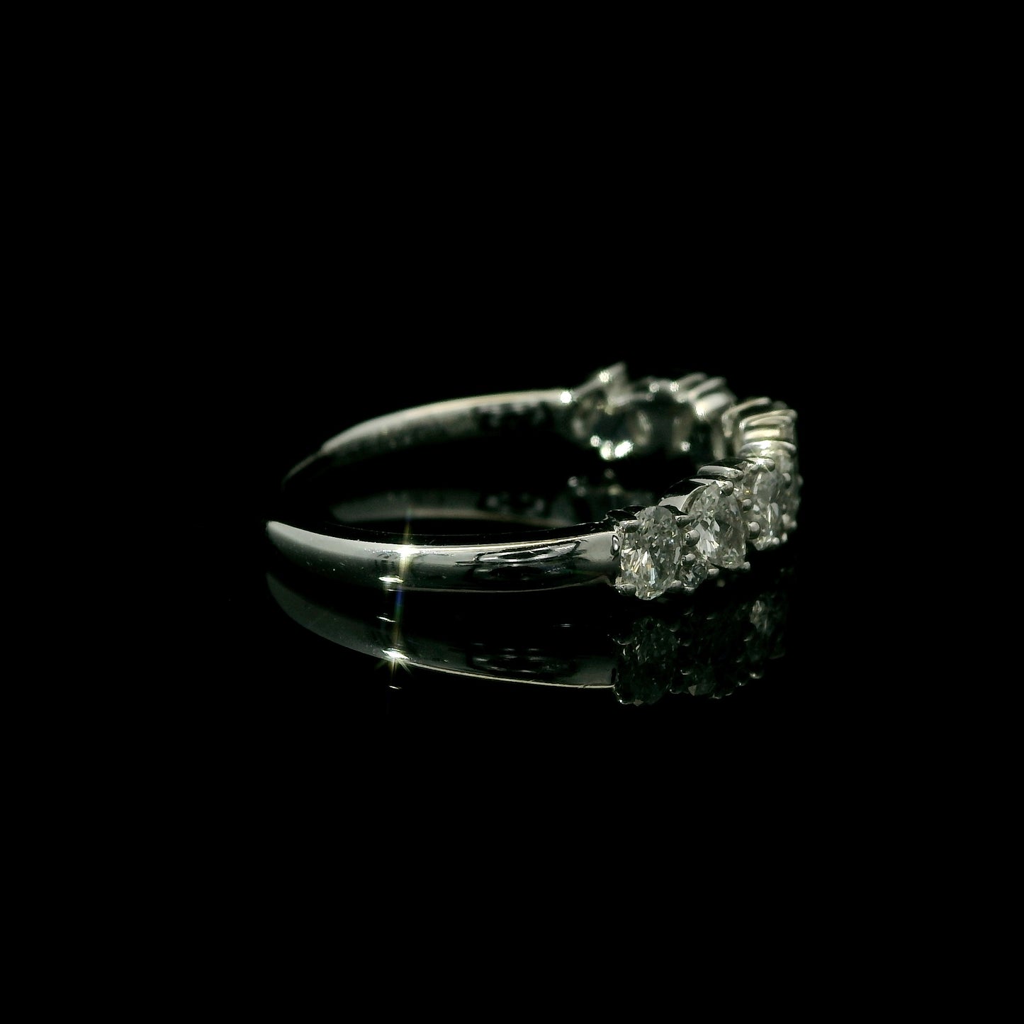 14K Gold Mixed Shape Diamond Band