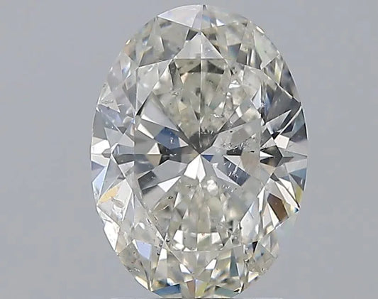 2.01ct Oval Natural Diamond (Colour H, Clarity SI2, Cut VG, IGI Certified)