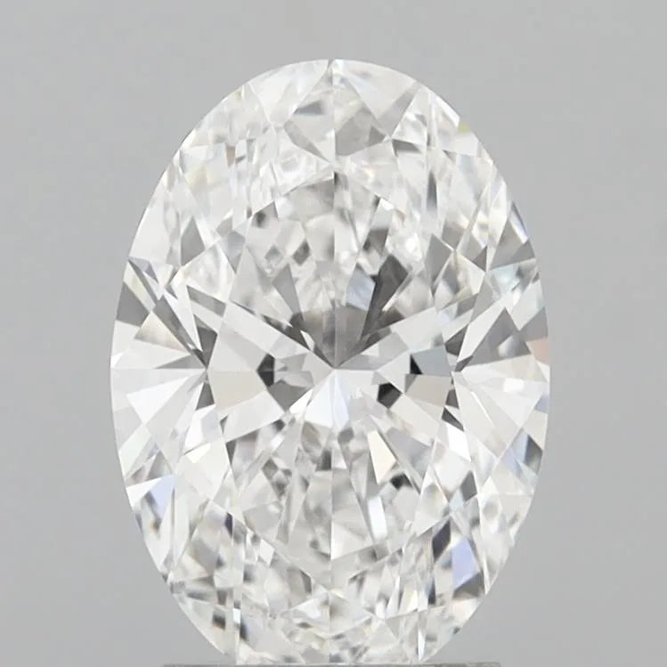 2.59ct Oval Lab Grown Diamond (Colour D, Clarity VVS2, IGI Certified)