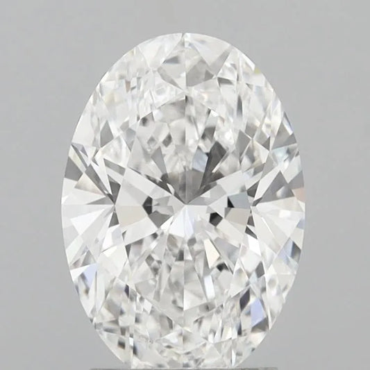 2.59ct Oval Lab Grown Diamond (Colour D, Clarity VVS2, IGI Certified)
