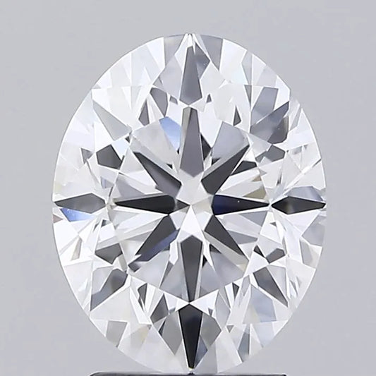 3.43ct Oval Lab Grown Diamond (Colour D, Clarity VVS1, IGI Certified)