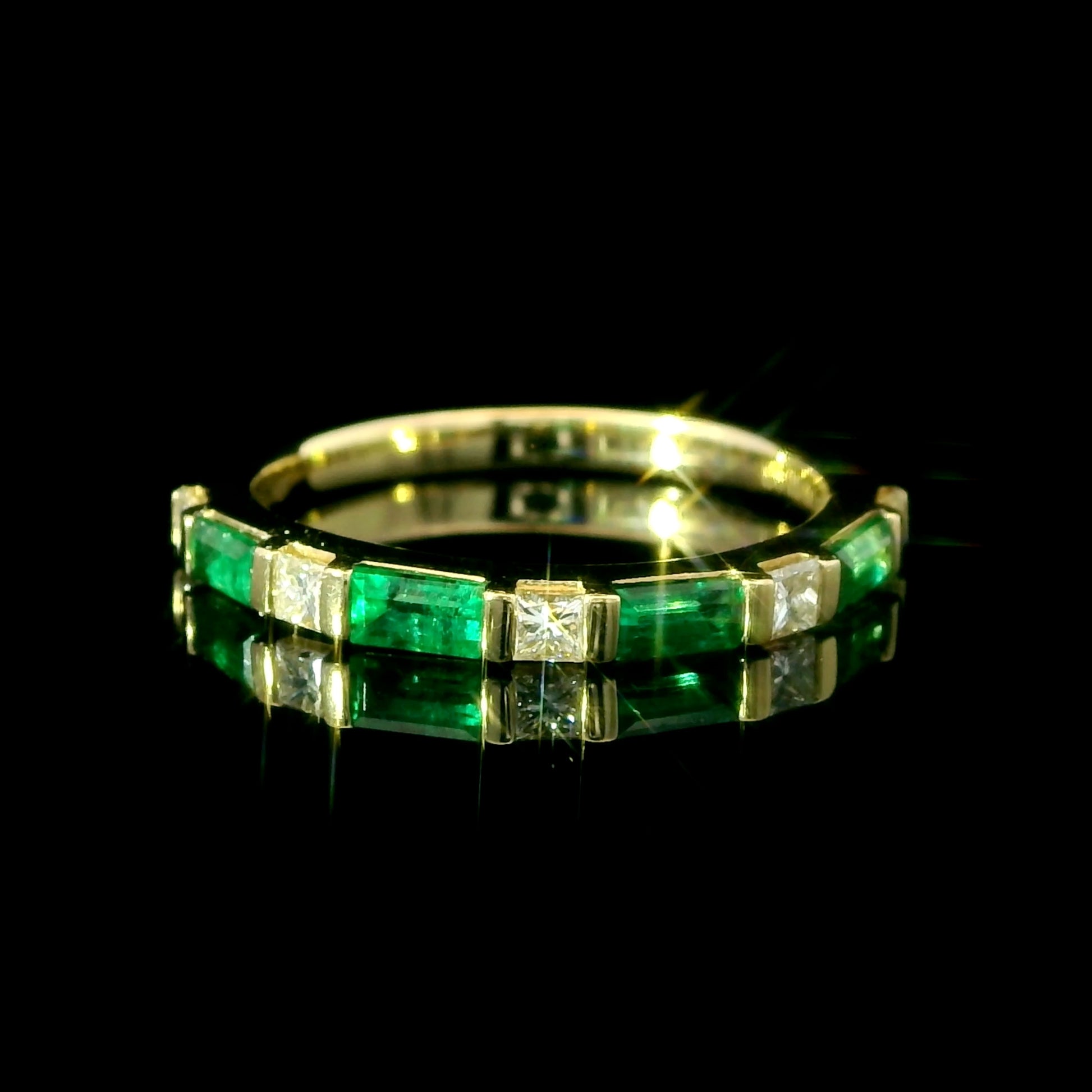 Emerald and Diamond Band