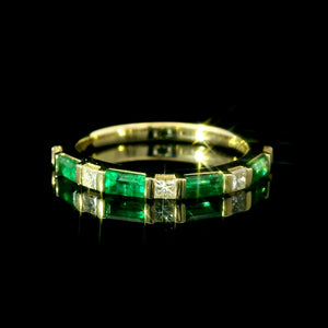 Emerald and Diamond Band