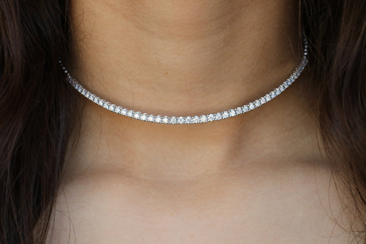 2.25 Carat Diamond Non-Flippable Choker