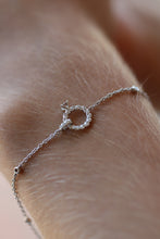 Diamond Proposal Bracelet with an Engagement Ring