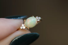 Opal and Diamond Ring