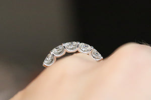 2.50tcw 5 Stone Diamond Ring