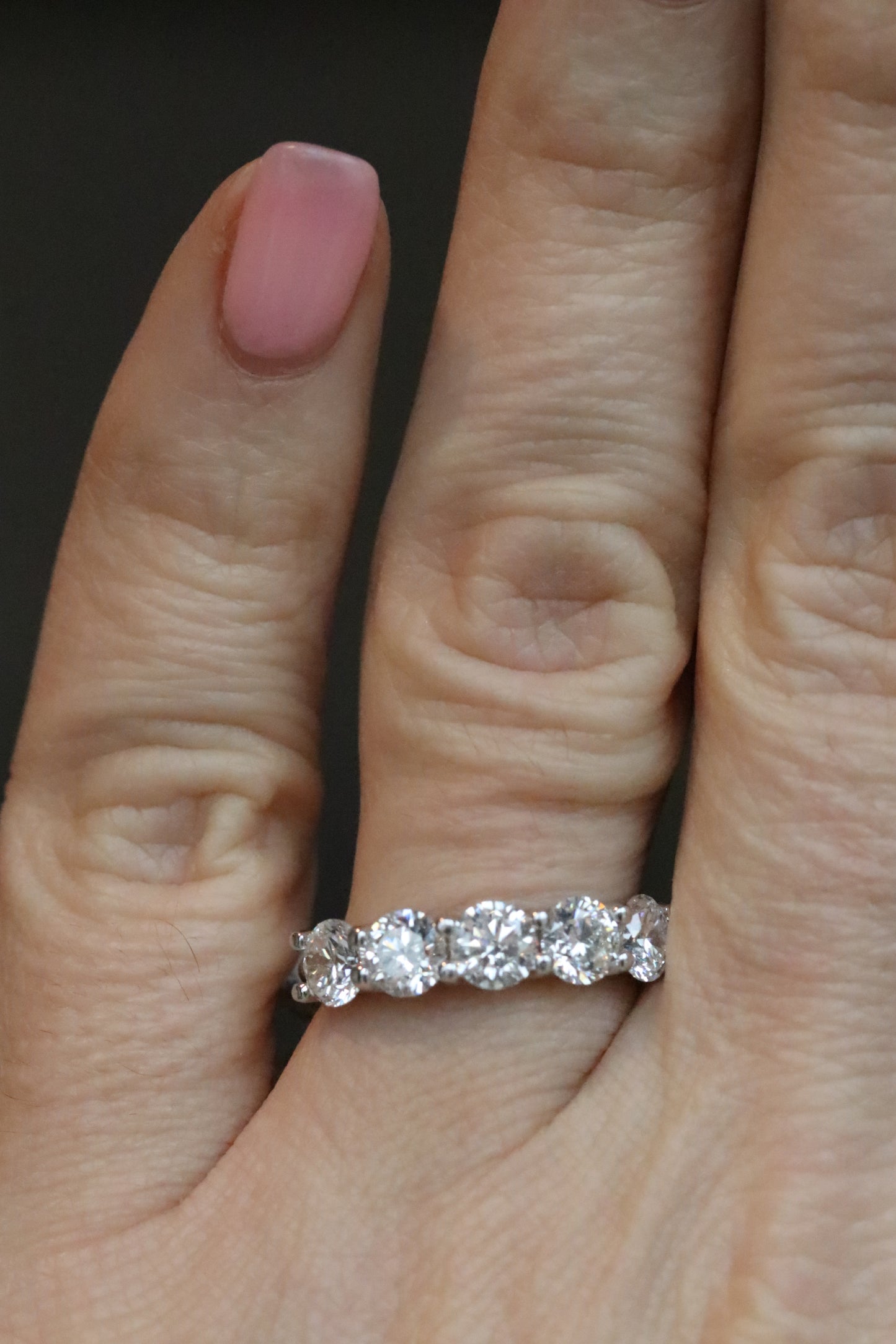 2.50tcw 5 Stone Diamond Ring