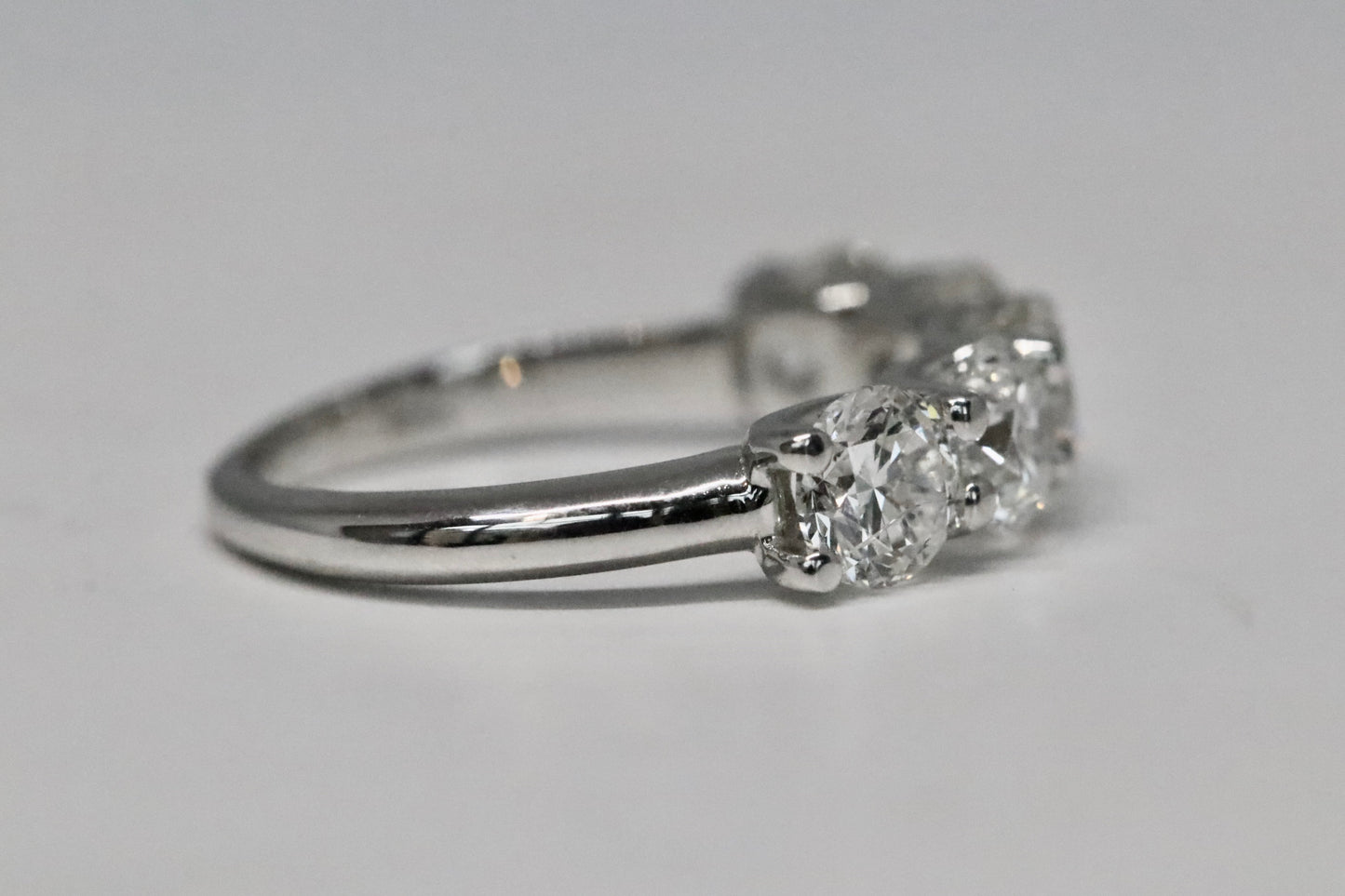 2.50tcw 5 Stone Diamond Ring