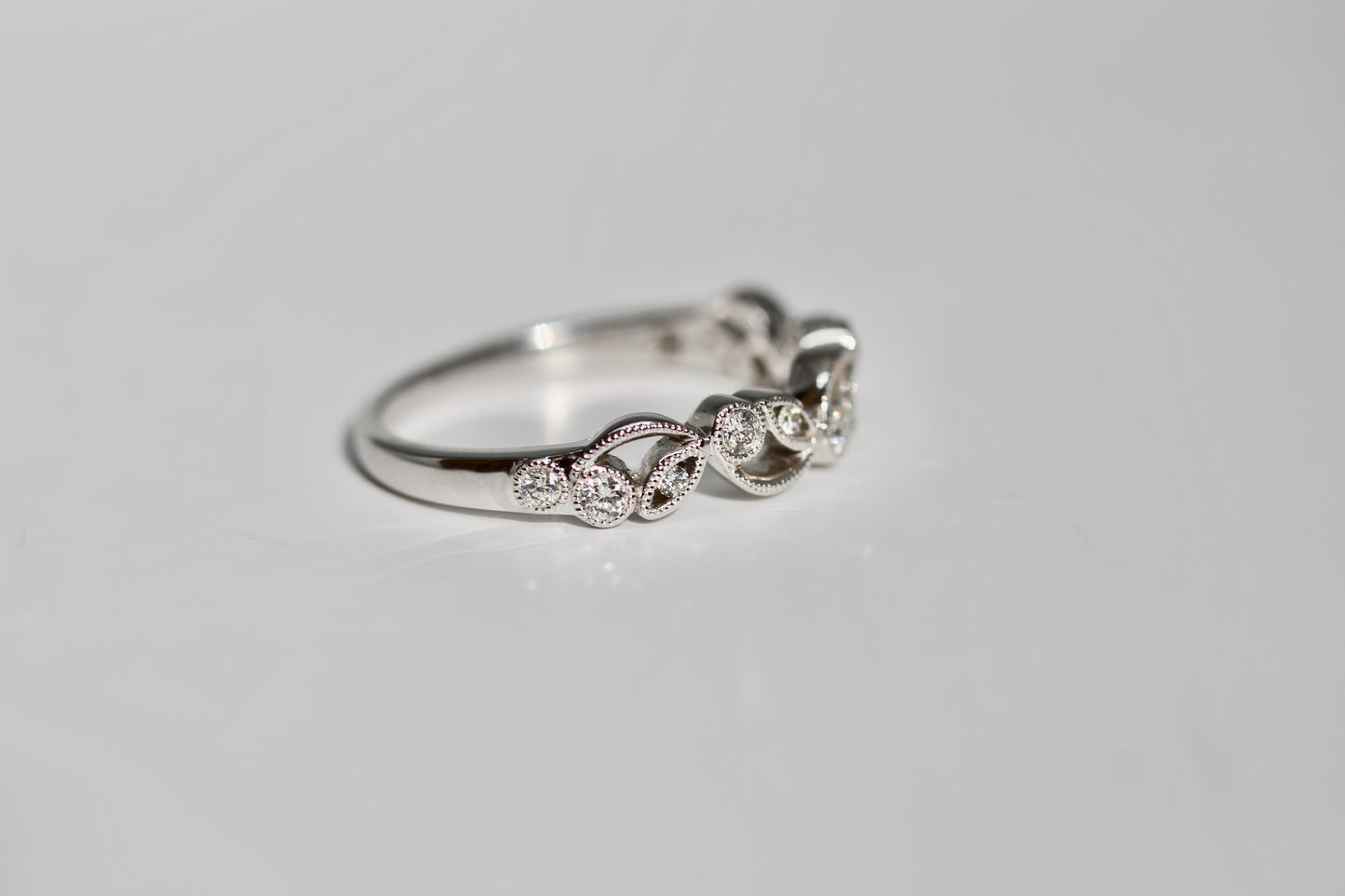 Flower and Vine Diamond Stackable