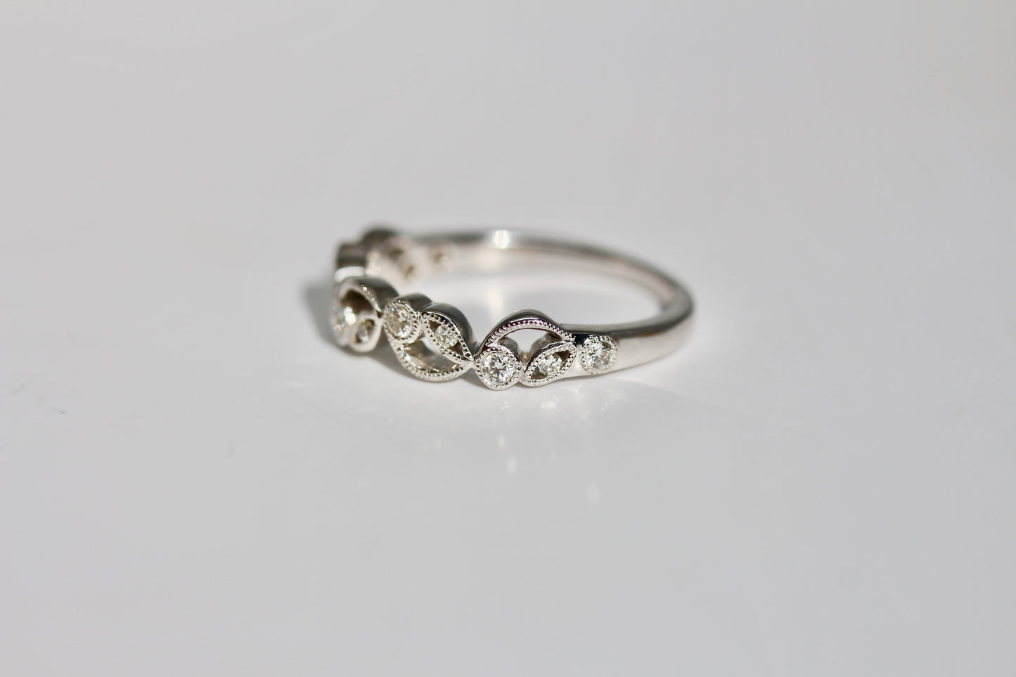 Flower and Vine Diamond Stackable