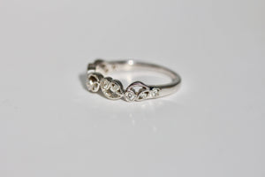 Flower and Vine Diamond Stackable