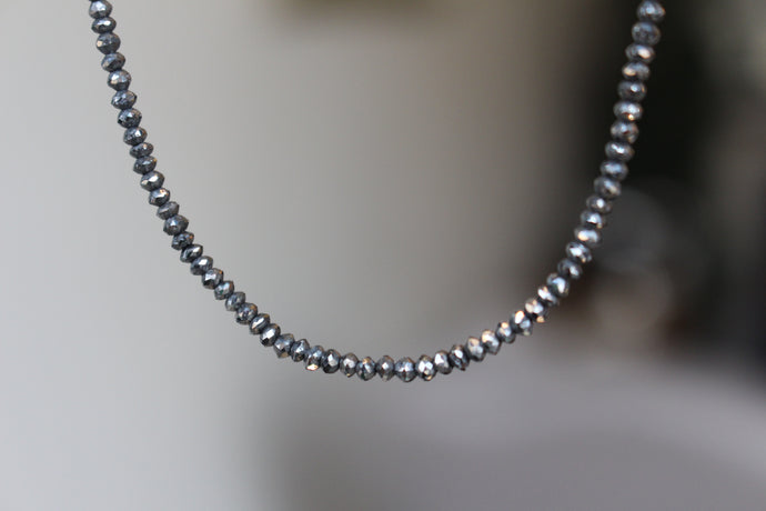 Black Diamond Necklace