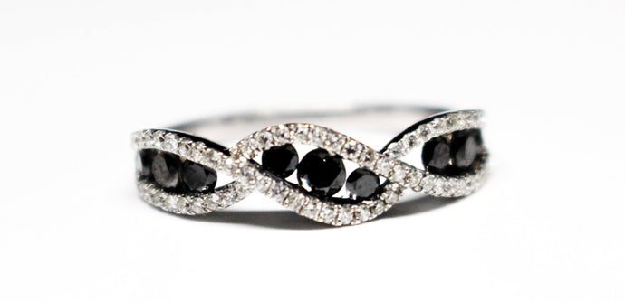 Black Diamond Ring