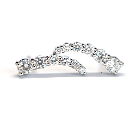 Show Me Some Sparkle Diamond Ear Climbers