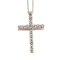 Large Diamond Cross Pendant