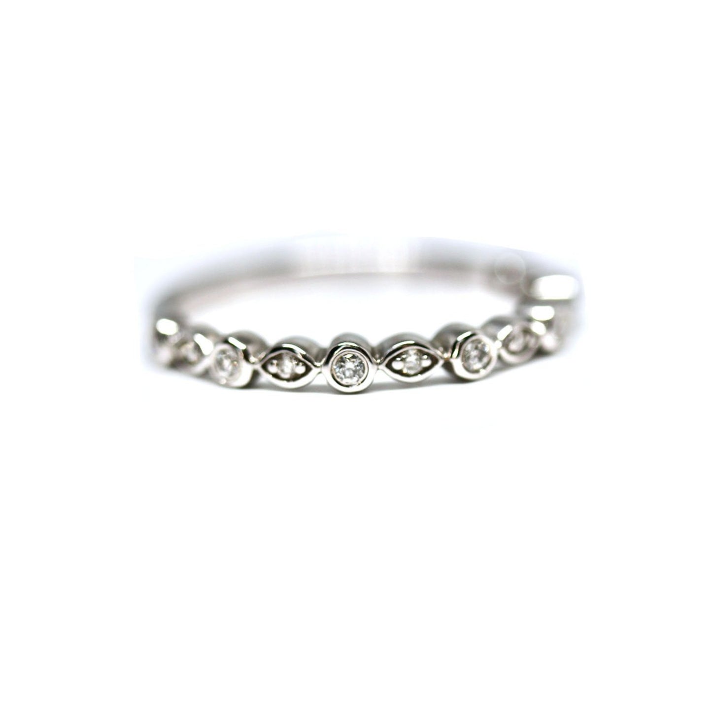 Diamond Stackable or Wedding Band