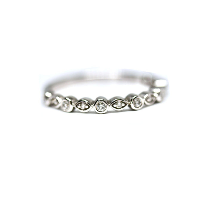 Diamond Stackable or Wedding Band