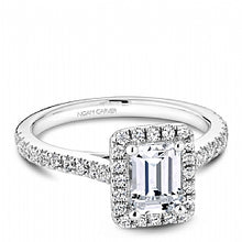 emerald cut halo diamond halo engagement ring