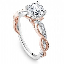 Shared Prong Engagement Ring B330-01WRM