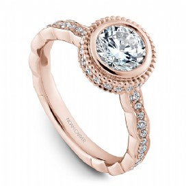 Shared Prong Engagement Ring R018-01RM