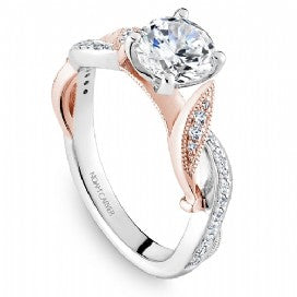 Shared Prong Engagement Ring B298-01WRM