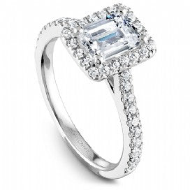 Shared Prong Halo Engagement RIng R050-04WM