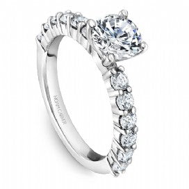 Shared Prong Engagement Ring B178-02WM