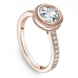 Shared Prong Engagement Ring R007-01RM