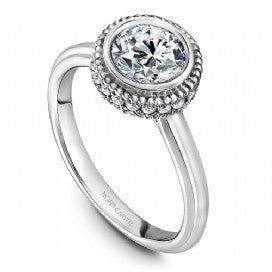 Solitaire Engagement Ring R016-01WM
