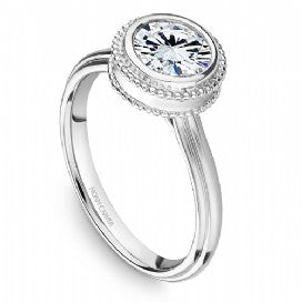 Solitaire Engagement Ring R006-01WM